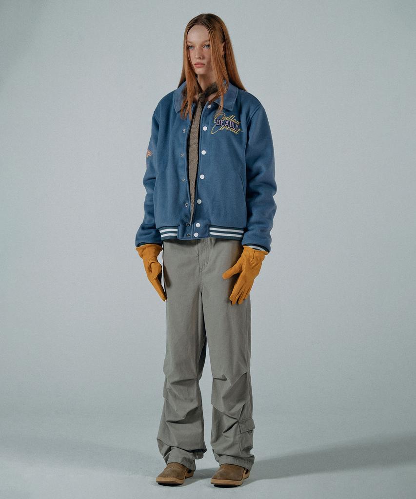 Sculptor Varsity Standard Jacket Blue