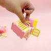 Dollhouse Item Kawaii Mini Dog Doll Accessories Puppy Cat Set Plastic Mini Items Toys for Children 3+ Funny Educational Toy