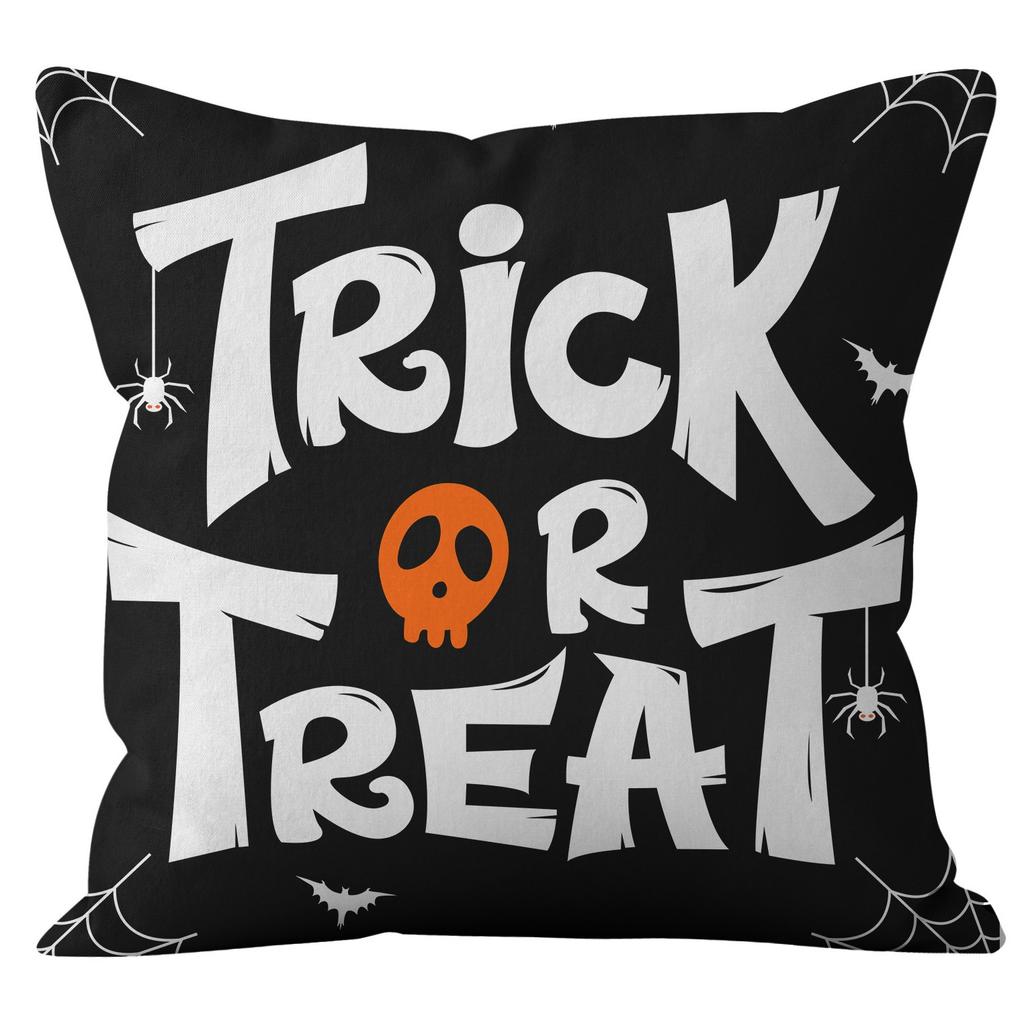 New Halloween Pillow Cover Home Material Sofa Backrest Cover Bedside Cushion Cover Premium Durable Quality Useful