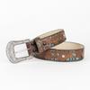 Cowboy Belts For Men Western Vintage Western Belt Turquoise Belt Buckle Belt