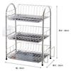 Pearl Metal Emable 3-Tier Drainer Basket H-6144