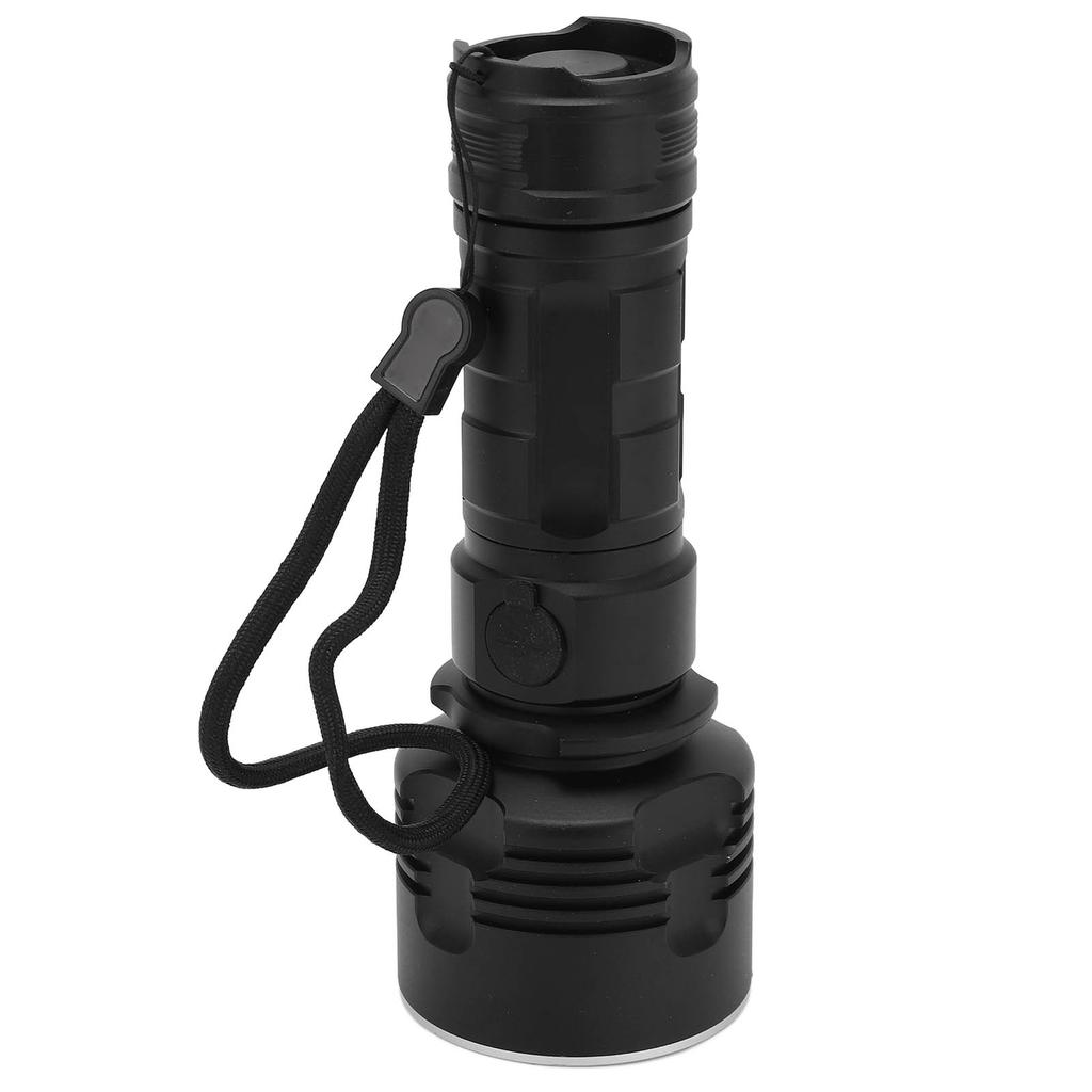 Výkonná svítilna USB dobíjecí 3 režimy Vodotěsná Hliníková slitina pro kempování Turistiku Cyklistiku Dobrodružství