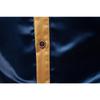 Men S Fashion Satin Smooth Color Block Long Sleeve Shirt