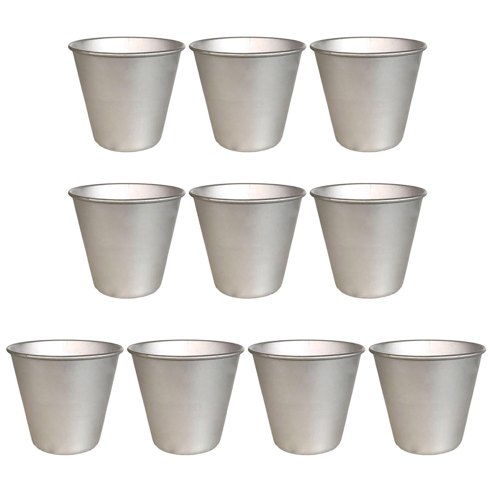 

Набор из 10 маленьких алюминиевых форм для тортов, антипригарные формы для кексов, металлические формы для пудингов и дариолей, формочки для западного торта