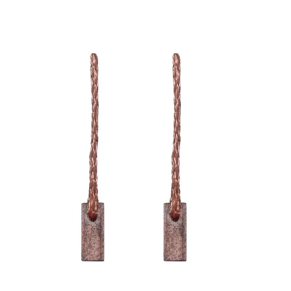 8Pcs/lot 5x5x10mm Graphite Copper Motor Carbon Brushes For Bosch Angle Grinder Electric Hammer Electric Rotary Tool