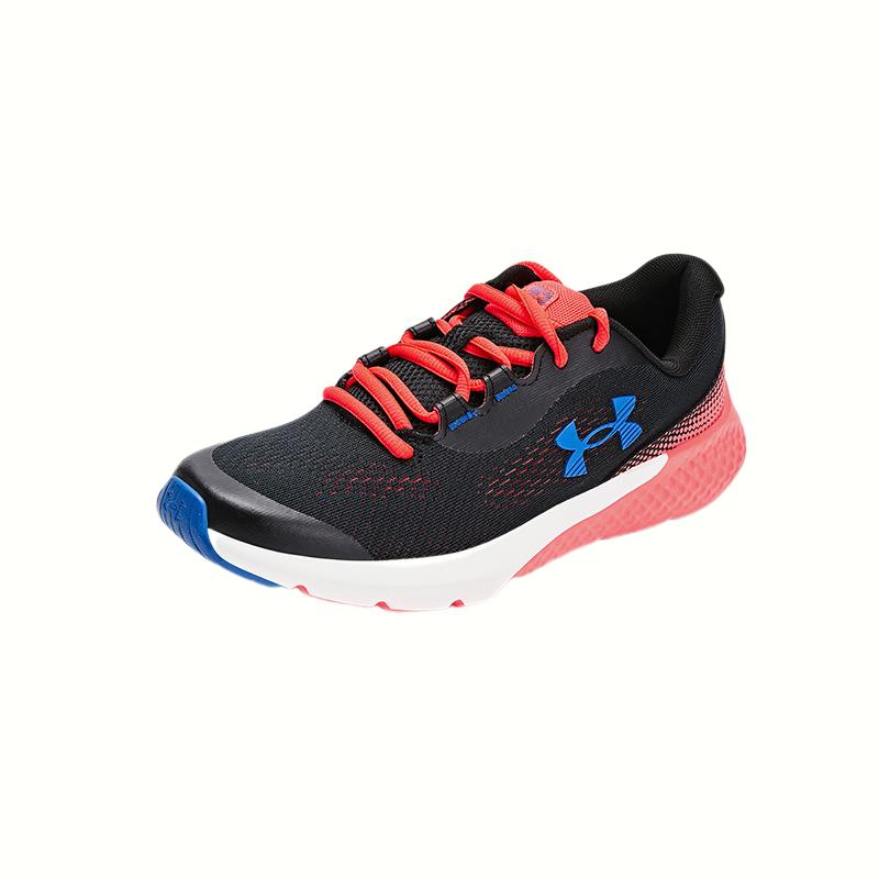 Under Armour Casual Comfortable Mesh Sneakers Kids Sneakers Black Pink 3027106