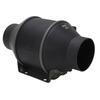 4in Inline Duct Fan with Stepless Speed Controller 35W Grow Tent Hydroponic Ventilation Exhaust Fan