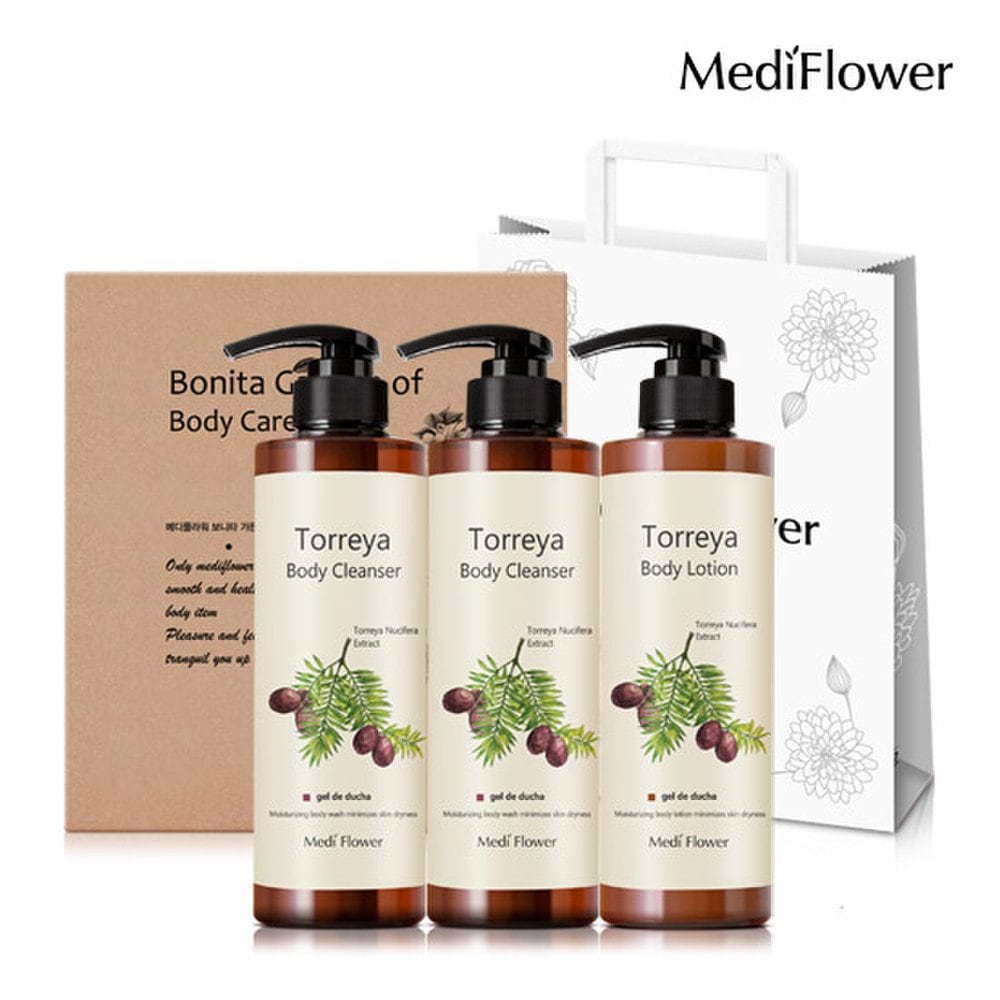 Medi Flower Bonita Garden Body Care 500ml 3-piece Gift Set