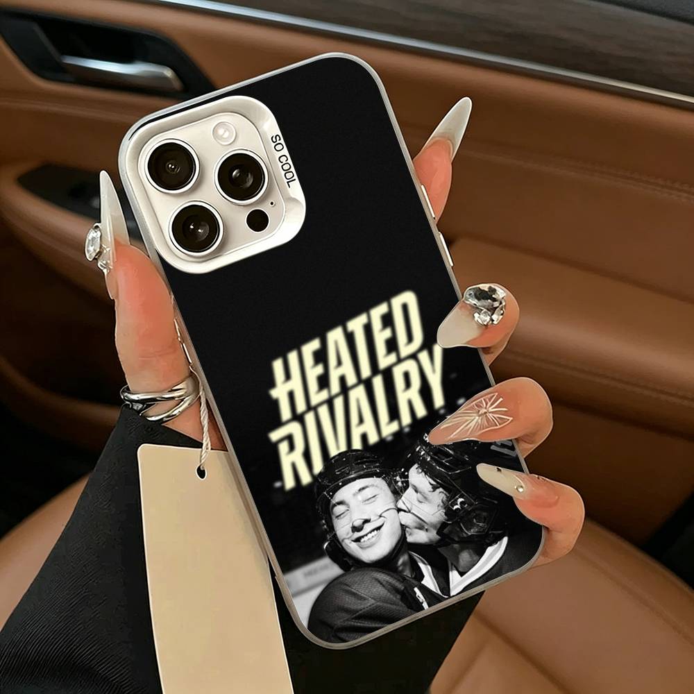 H-Heated Rivalry Shane - Ilya Phone Case For iPhone 11 12 13 14 15 16Pro Max Plus White Sliver Phone Cover