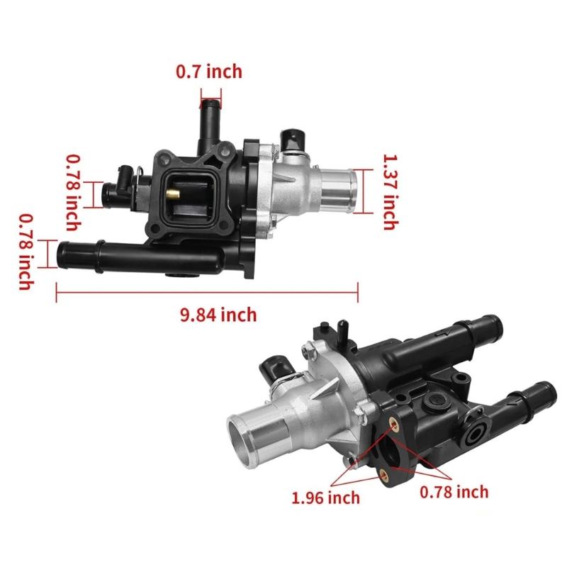 Kühlmittelthermostatgehäuse 25192228 55564891 55578419 für 1,6 l 1,8 l Motor Kühlmittelthermostat und Gehäuse