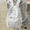 Schoolbag Printed Backpack Female Students Large Capacity High Value Niche School Bag Junior High School Student High School Student Leisure Going 