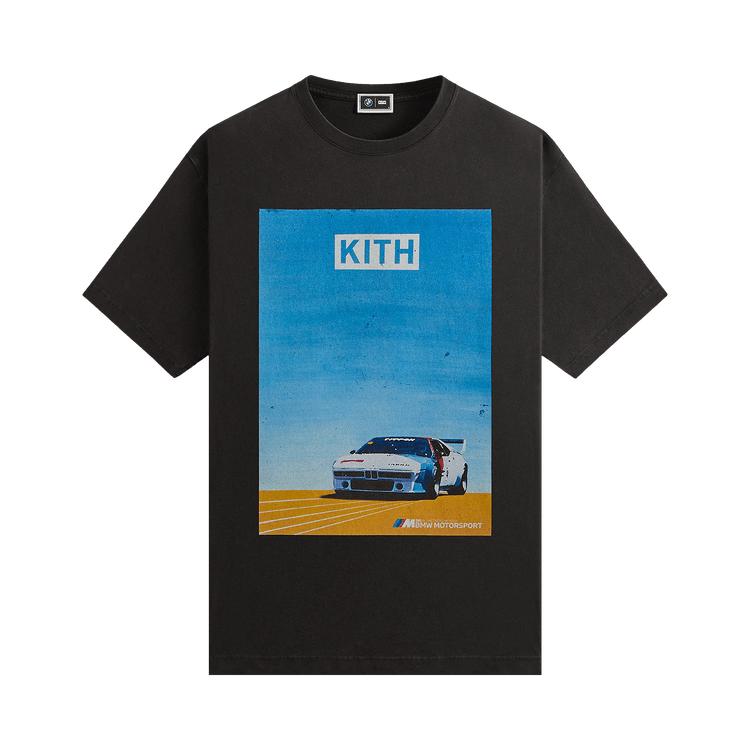 

Kith X BMW Ретро Винтажная Футболка Черная Мужские Топы KHM033023-001 XL