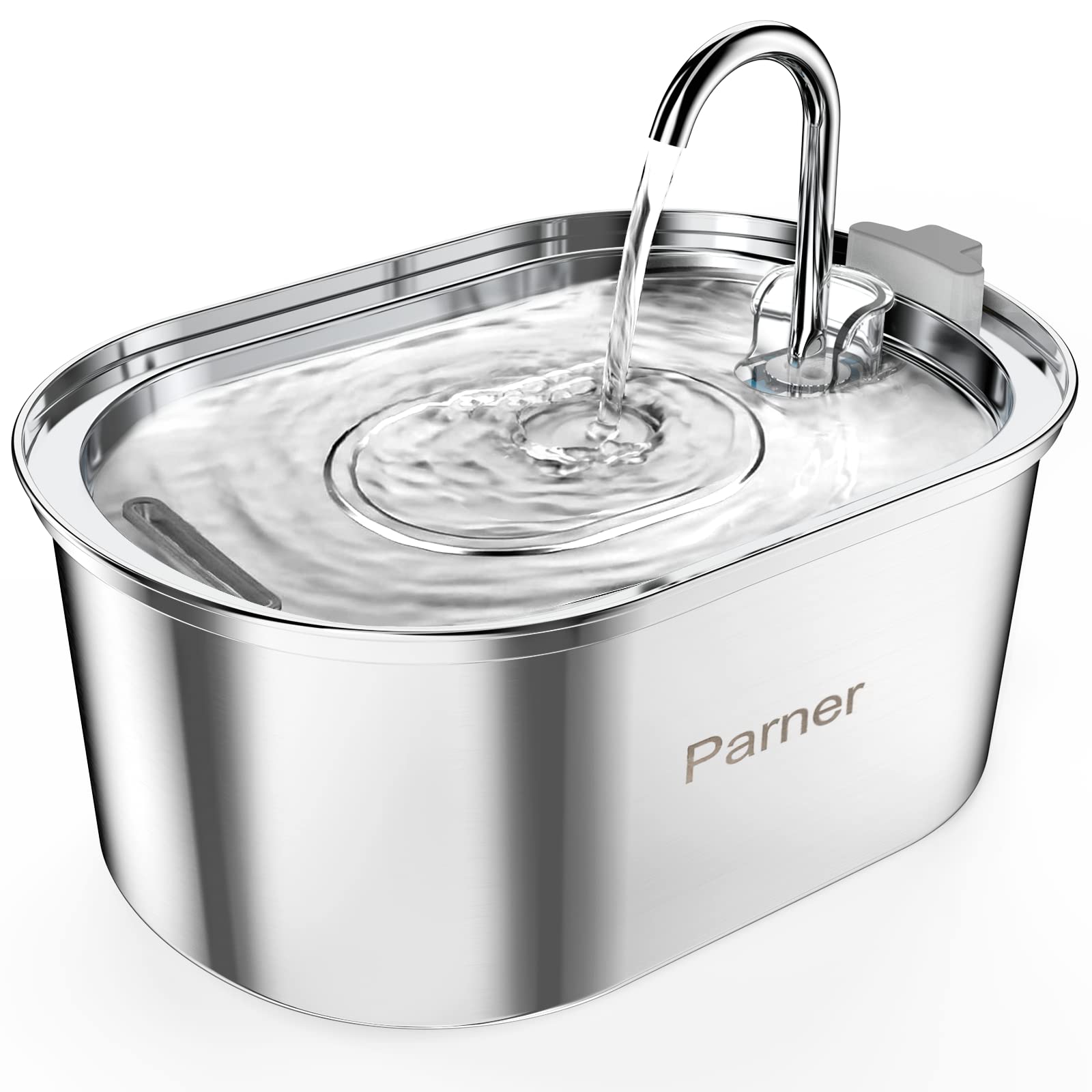 

в 2025 году Parner Automatic Cat Stainless Pet циркулирующий энергетический большой кран типа для подходит для нескольких Включает в себя товары для домашних животных [Новый рекомендуемый] серебряный