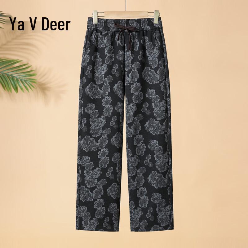 Yalu Women s High-Waist Straight-Leg Casual Pants XL