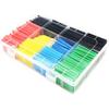 SHEFEITE 530 Pcs Heat Shrink Tubing Kit, Multicolor 12 Sizes, Wire Identification Cable Management Storage Box