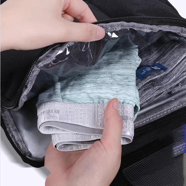 1 Stück-Mann Business Hochwertige Damen Make-up Taschen Reise Kosmetiktasche Toilettenartikel Organizer Wasserdichte Aufbewahrung Neceser zum Aufhängen Fledermaus