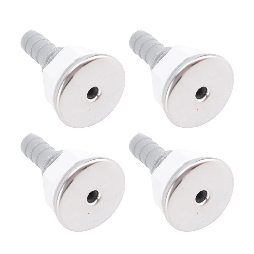 4 stk Badekar Luftboble Dyse PVC SPA Badekar Rett Bobledyse for Bassengtilbehør