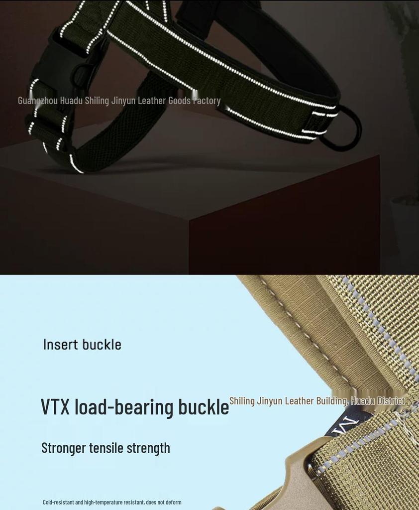 Neuer Stil Hunde Geschirr Weste Halsband für Große Rassen - Malinois, Golden Retriever, Deutscher Schäferhund, Border Collie