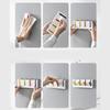 Piano Key Wall Hook Creative Space Saving Hat Coat Hanger Rack For Bathroom Living Bedroom