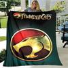 Thundercats anime printed blanket thin blanket Soft and comfortable blanket Home travel blanket bed linings birthday gift
