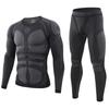 Men's Thermal Underwear Set For Fitness Sports Cycling Outdoor Activities Warm Compression Suit