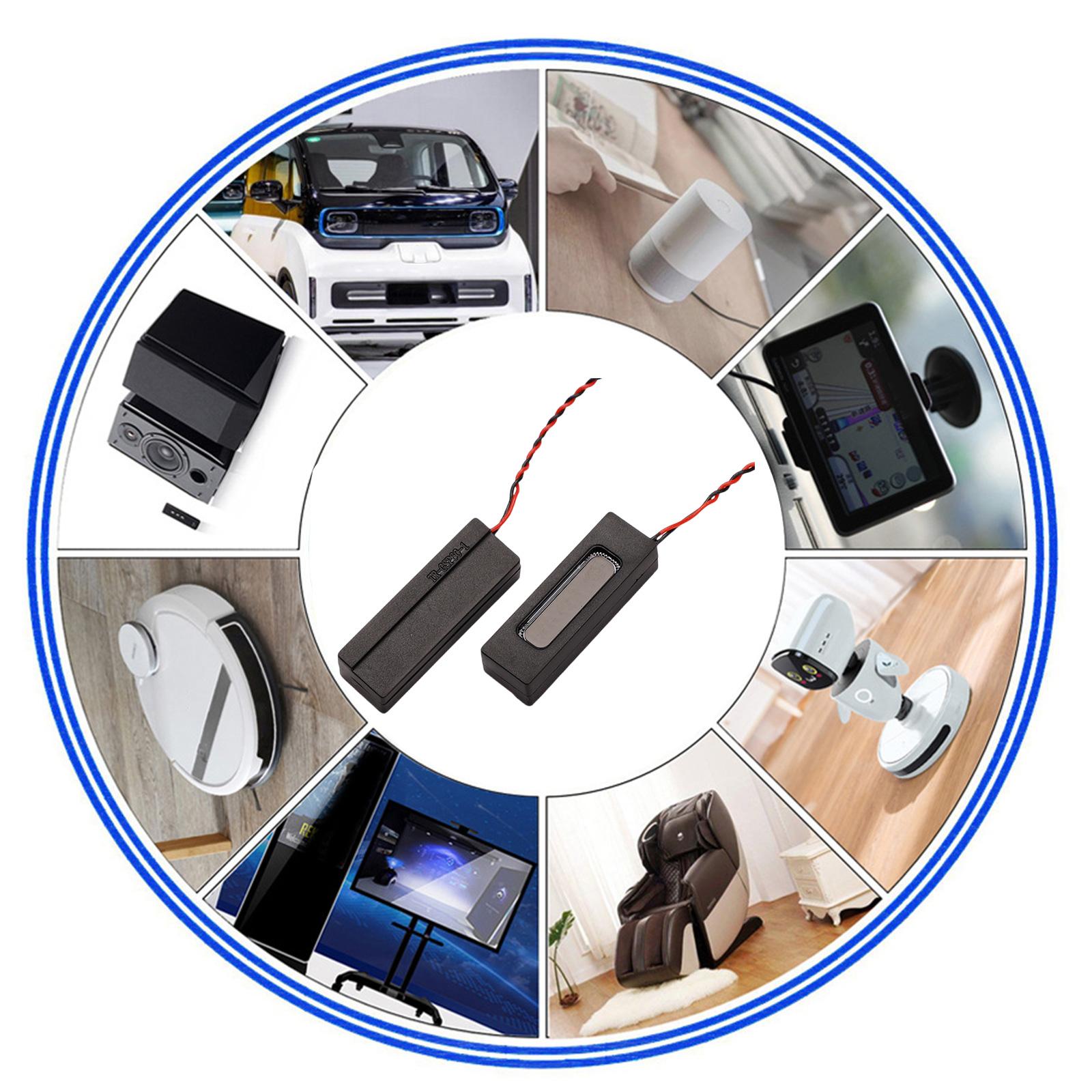 

Динамик резонаторный громкоговоритель 8 Ом 1 Вт динамик блок для плоской машины с клеммами провод запасная часть для домашнего динамика