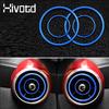 For MG ZS Car Accessories -2017 Auto Air Conditioning Outlet Cover Sticker Stainless Steel Vent Interior Decoration Stylings