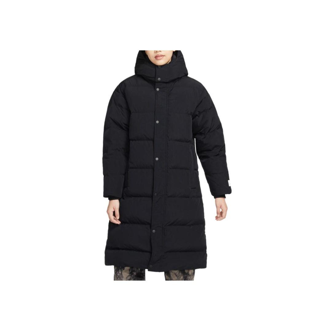 

Jordan Свободный крой теплая куртка-пуховик женские куртки черные DQ9752-010 S