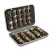 Set of 40 Tenkara Fly Sets, Dry Flies, for Tenkara Fishing, River Fishing, Stream Fishing, and Trout Fishing