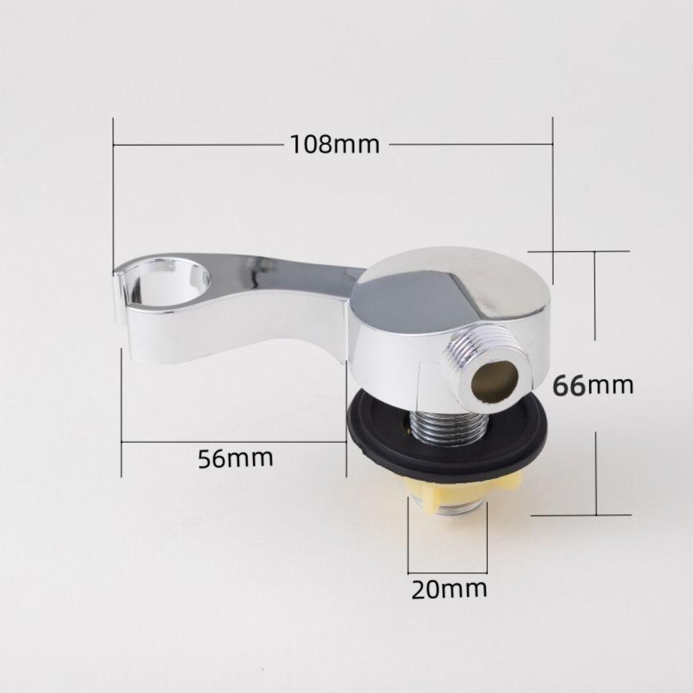 

2 pcs Easy Installation Faucet Socket Rustproof Shower Elbow Outlet Connector Salon Supplies style 3