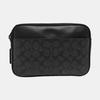 [Pre-Owned] Graham 23 Brand Logo Adjustable Shoulder Strap Faux Leather And Cowhide Crossbody Bag Medium - Excellent #1AFJUHX
