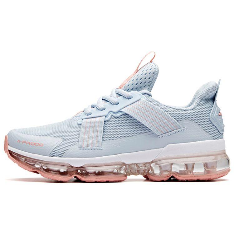 

Anta Кроссовки Seeed Full-Length Air Cushion Mesh Low-Toop для бега, женские, синие, розовые, белые 92925502-5 35.5