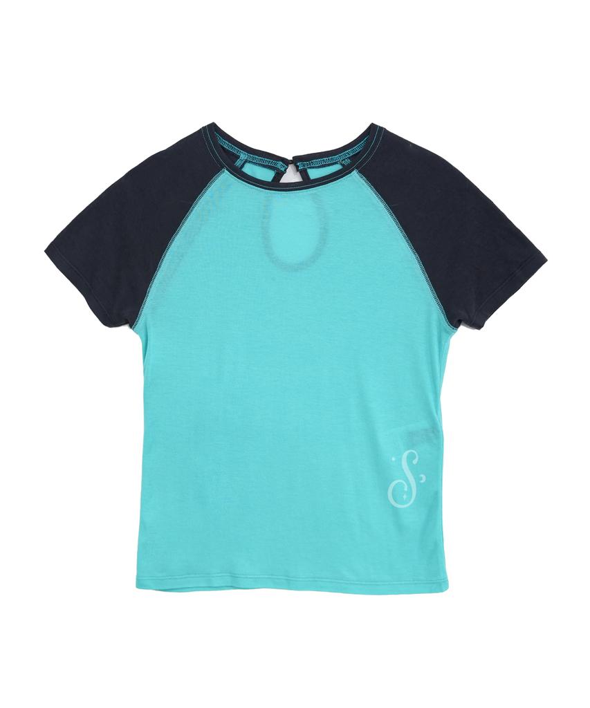 SOMSOC Bonnie Raglan Back Cut-Out T-Shirt_Jade