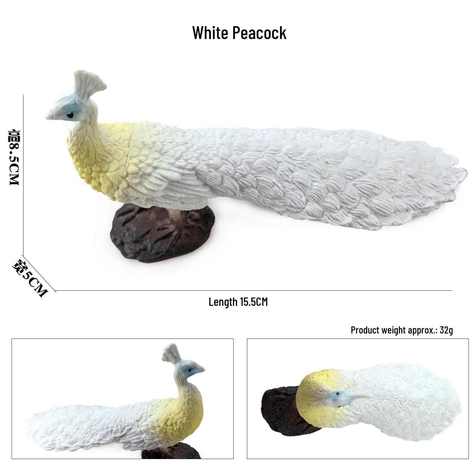 Набор фигурок животных джунглей и леса: Орел, Попугай, Слон, Лев, Волк, Горилла, Лиса, Кролик.