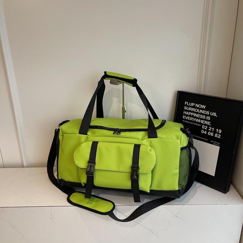 Velkokapacitní sportovní fitness taška, cestovní taška na zavazadla, suchá a mokrá samostatná crossbody taška, oddělené tašky na boty