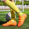 Jungen Fußballschuhe Rutschfest Verschleißfest Klettverschluss Outdoor Fußballschuhe Training Kinderschuhe