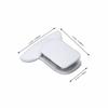 12pcs Metal and Foam Duvet Clips Compact Size Blanket Fasteners Padded Comforter Clips  For Bedding