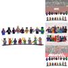 Superhero Mini Figures Set 50-100 Pieces Abs Plastic Diy Building Blocks Export Type
