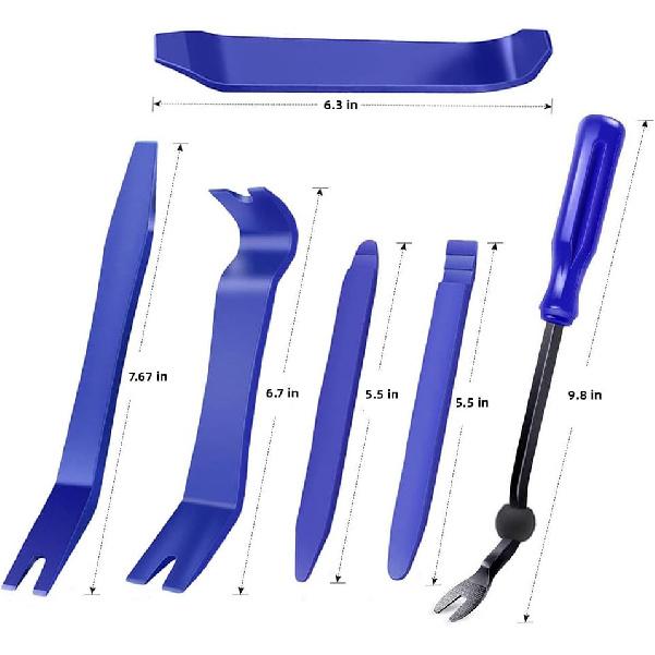 6 Pcs Auto Trim Removal Tool Kit | Clearance | No-Scratch Tools for Car Panel & Audio Dashboard Dismantle