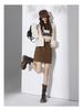 Chic Spicy Girl A-line Mini Skirt: Sexy, Versatile, Anti-exposure, Slimming Autumn/Winter Fashion.