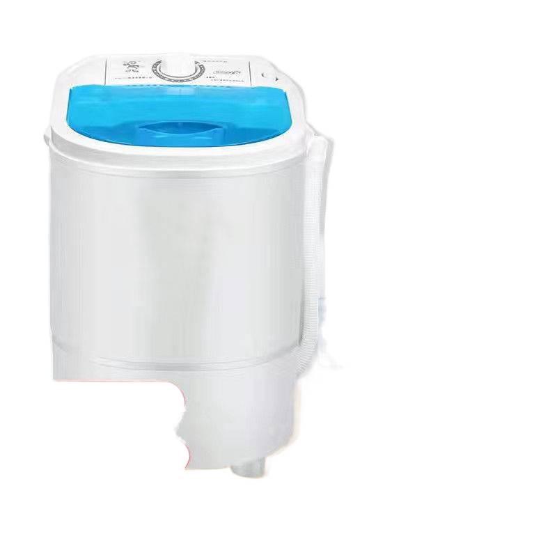 Compact Semi-Automatic Mini Washing Machine for Dorms & Home - Ideal for Students, Infants, and Children.