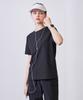 BASIC HOUSE Women'S Breathable Sorona Regular Fit Plain Short Sleeve T-Shirt Black