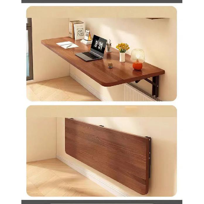 Folding Shelf Brackets 24 Inch Heavy Duty Triangle Bracket Adjustable Wall Mounted Space Saving DIY Bracket for Table Work Bench