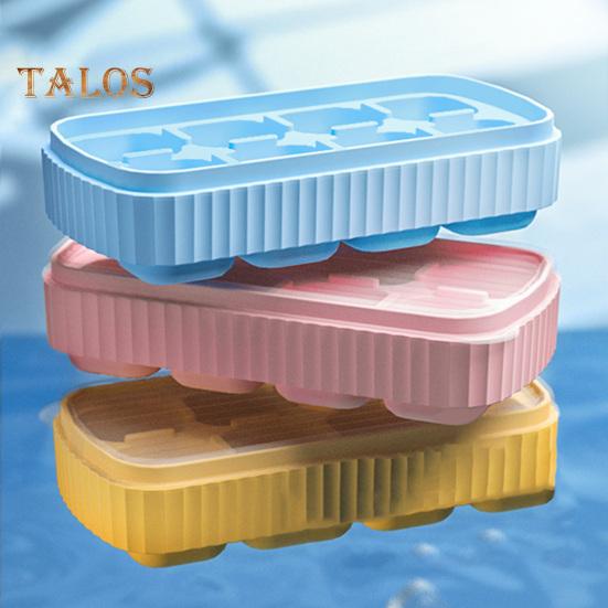 Mini-Eiswürfelform aus Silikon mit Deckel, perfekt für Cocktails und Whiskey, BPA-frei und einfach zu entnehmen, platzsparendes Design