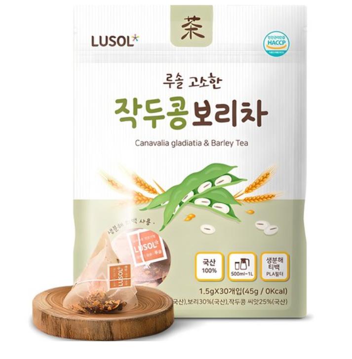 

Lusol Nutty Sword Bean Ячменный чай 30 чайных пакетиков 1 pack