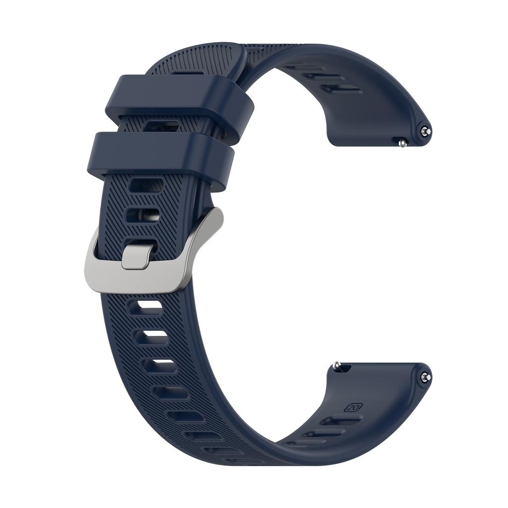 20mm Official Style Strap For Garmin Forerunner 55 158 Wristband Forerunner 245 645 Music Quick Release Silicone Bands Bracelet