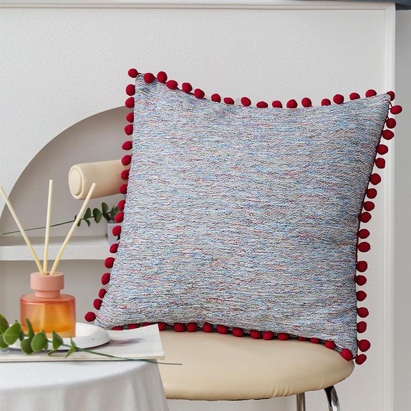 Nordic Ins Ball Pillow Cushion Soft Sofa Living Room Children's Room Cushion Cover
