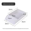 Reptile Water Bowl Turtle Bathing Pool Feeding Dish Anti-Slip Bottom for Box Turtles Frogs Lizards Pet Reptile Breeding