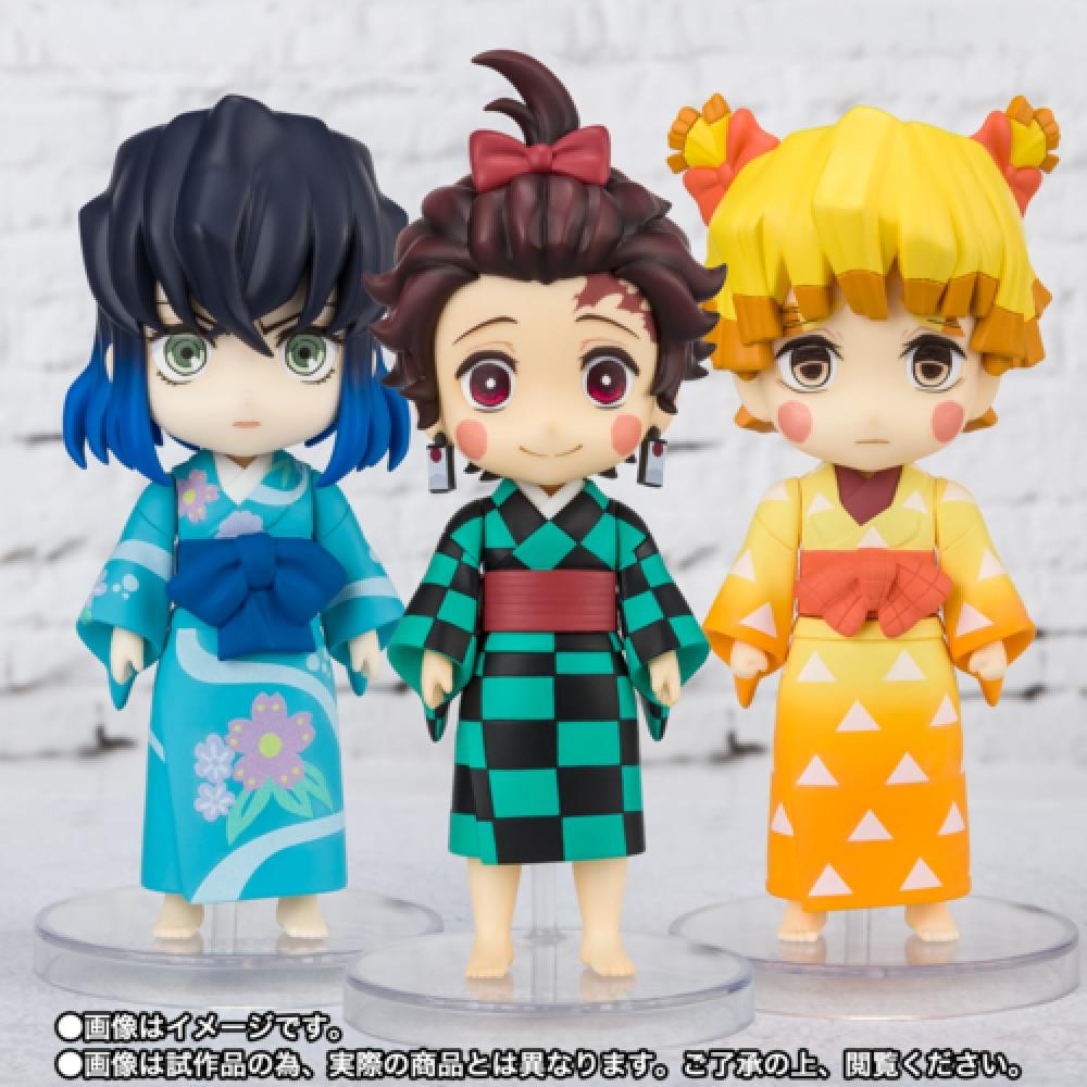 

Bandai в запасе Bandai Spirit Web Limited Sh рисунок искусства мини-демонический клинок Сумико Зенко Иноко Югуко набор для Японии