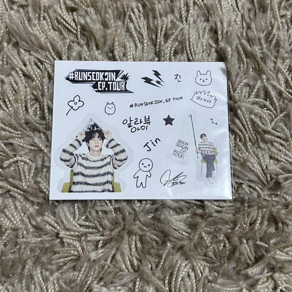 [USED] RUN SEOKJIN Sticker